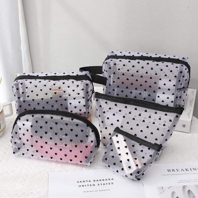 Mesh Tote & Pencil Case Set