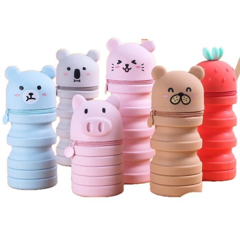 Silicone Expandable Pencil Case