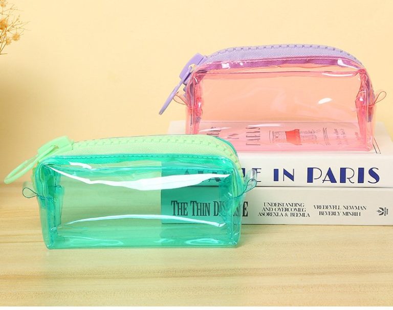 PVC Large-Zip Pencil Case